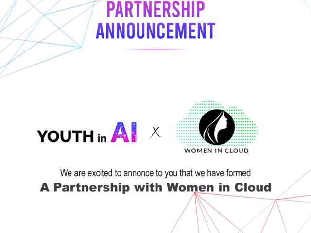Youth in AI and Women in Cloud Announce Strategic Partnership to Empower the Next Generation of AI Leaders